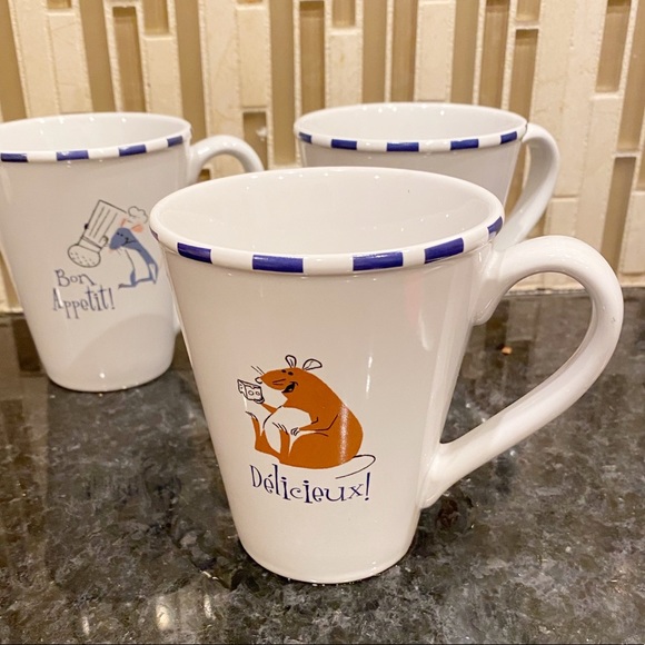 Disney Other - Ratatouille Disney Pixar Mugs Set of Three